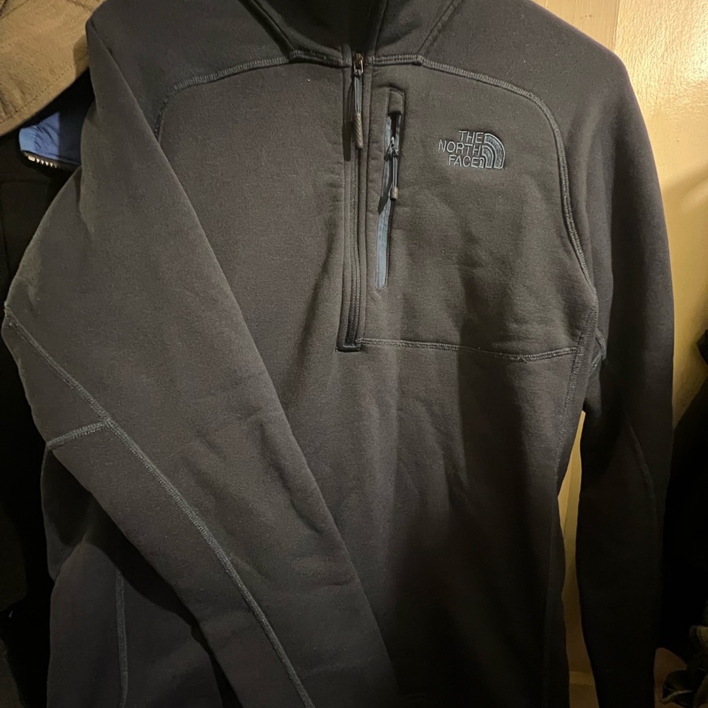 The North Face Navy Blue Quarter-Zip Fleece